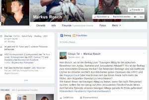 Mein Beitrag an Markus Rosch auf Facebook. 02.10.15