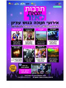 Konzerte in Gush Etzion. Foto: Regionalverwaltung Gush Etzion